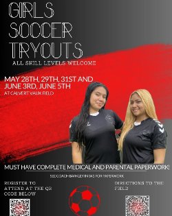 Girls Soccer Tryouts